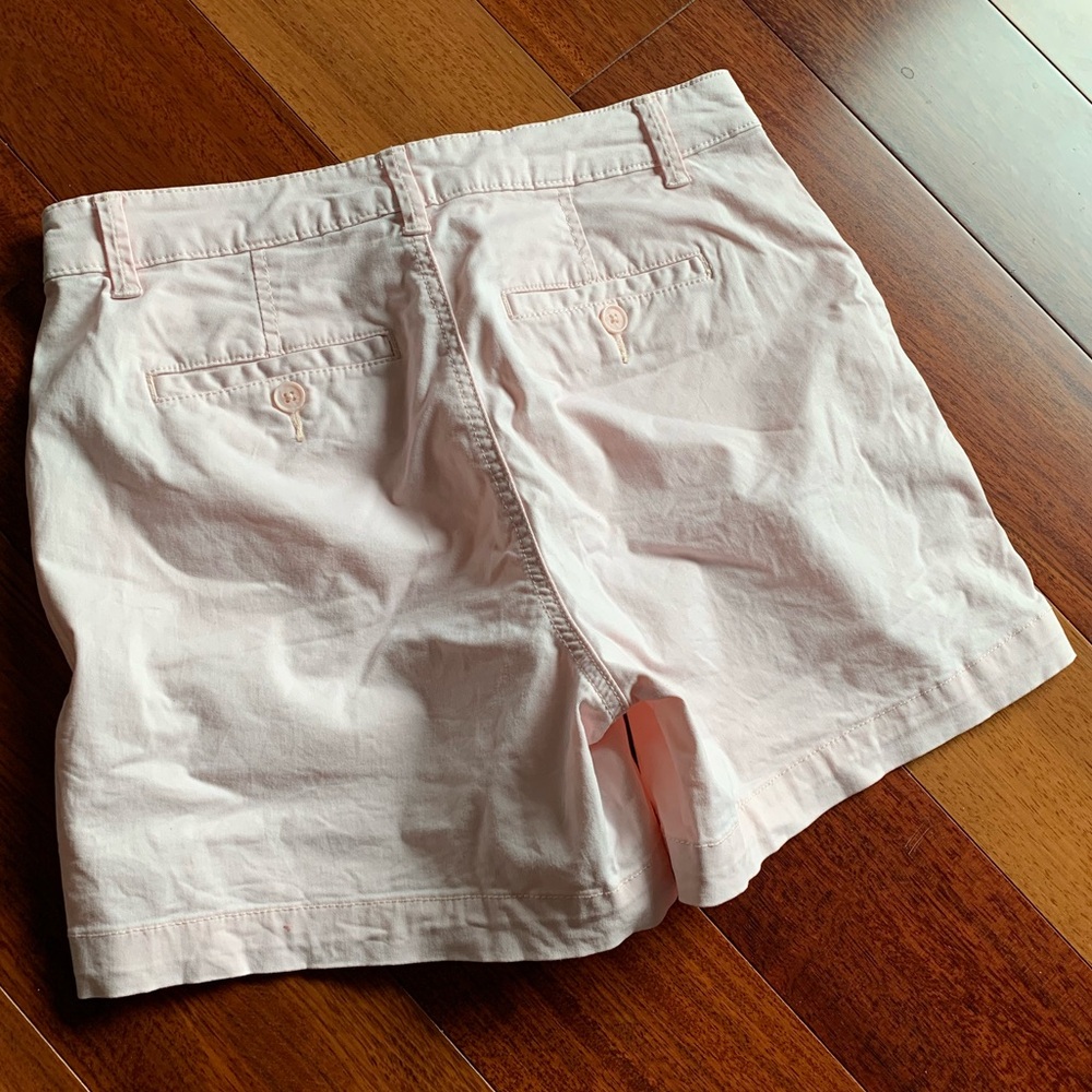 Simple Pale Pink Cotton Shorts, Size 6 - Picture 3 of 16